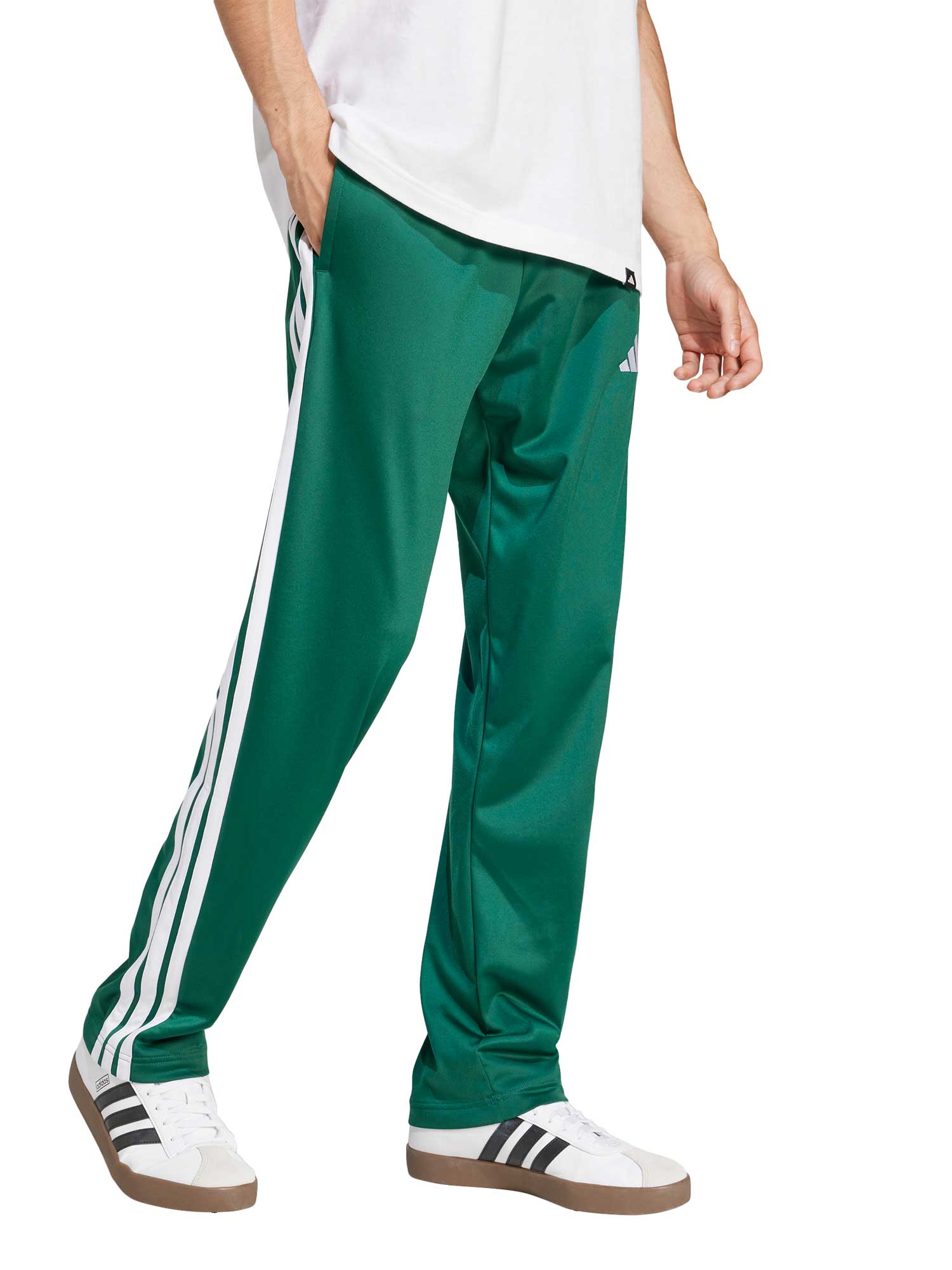 ADIDAS SPORTSWEAR Спортно долнище 3-Stripes Tricot Regular-Fit Open
