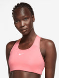 NIKE Спортен сутиен W DF SWSH 1PP BRA