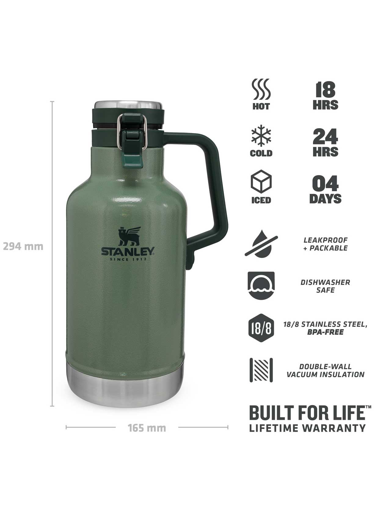 STANLEY Термо кана за бира The Easy-Pour - 1.9L