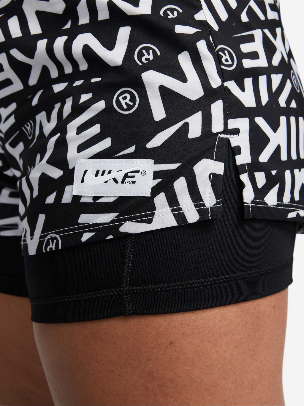 NIKE Къси панталони W NK ONE DF MR 3IN 2N1 H