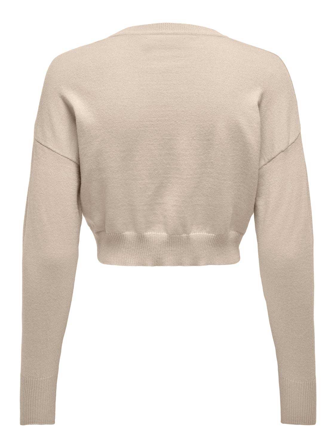 ONLY Пуловер ONLIBI LS CROPPED PULLOVER CC KNT
