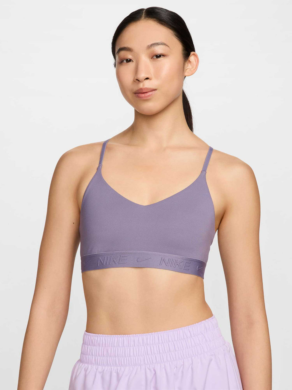 NIKE Спортен сутиен W NK DF INDY LGT SPT BRA
