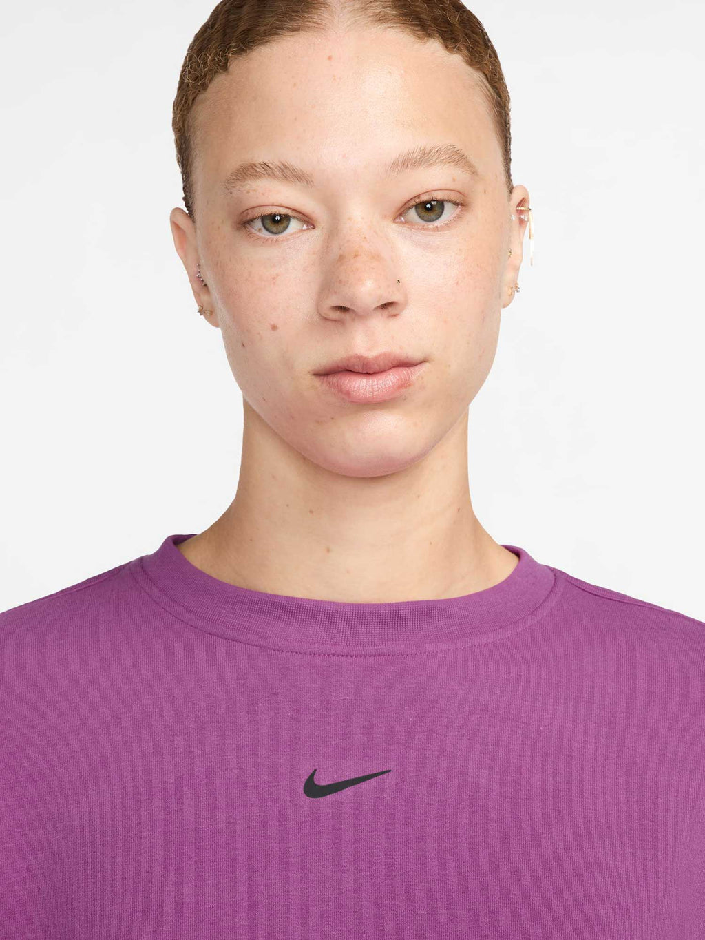 NIKE Блуза W NK ONE DF CREW LBR
