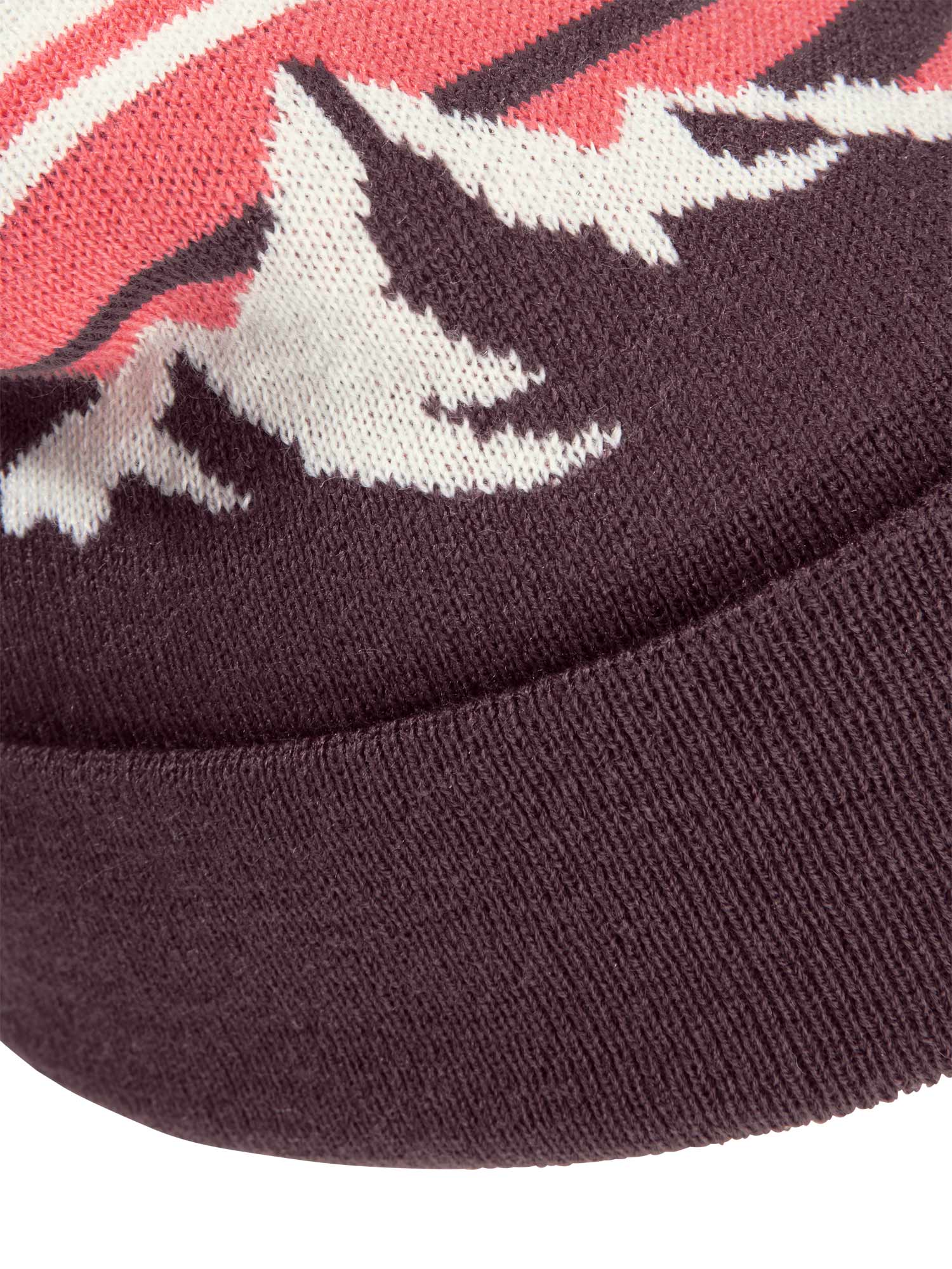 JACK WOLFSKIN Шапка STRIPY POMPOM BEANIE K