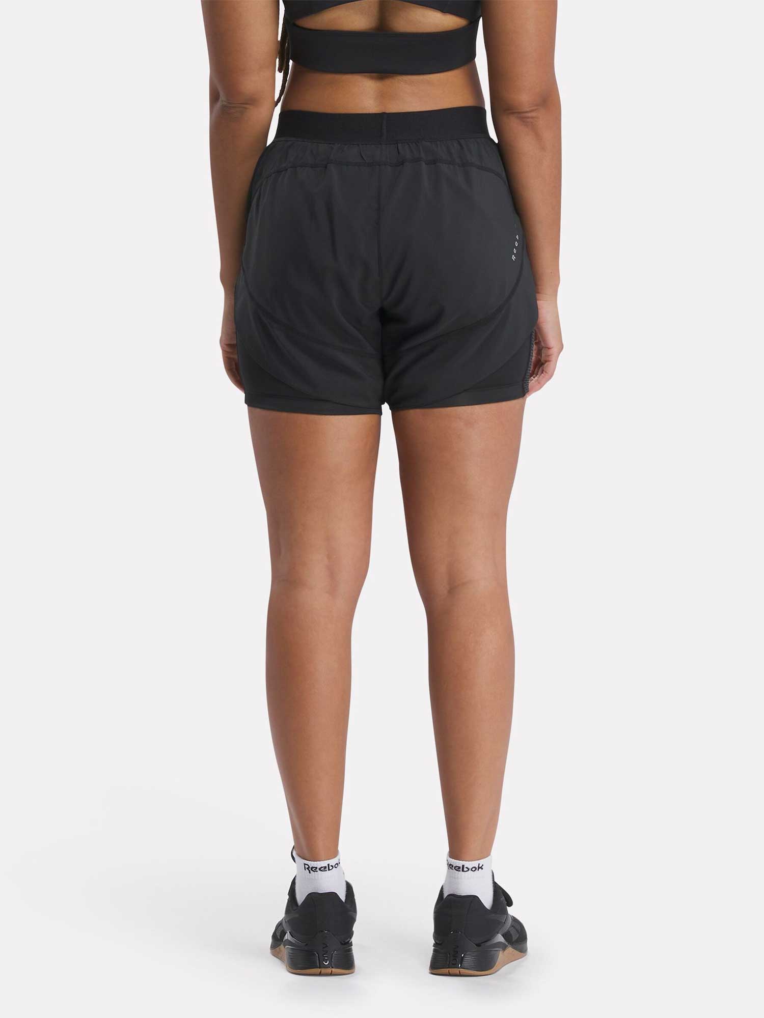 REEBOK Къси панталони RUNNING 2 IN 1 SHORT