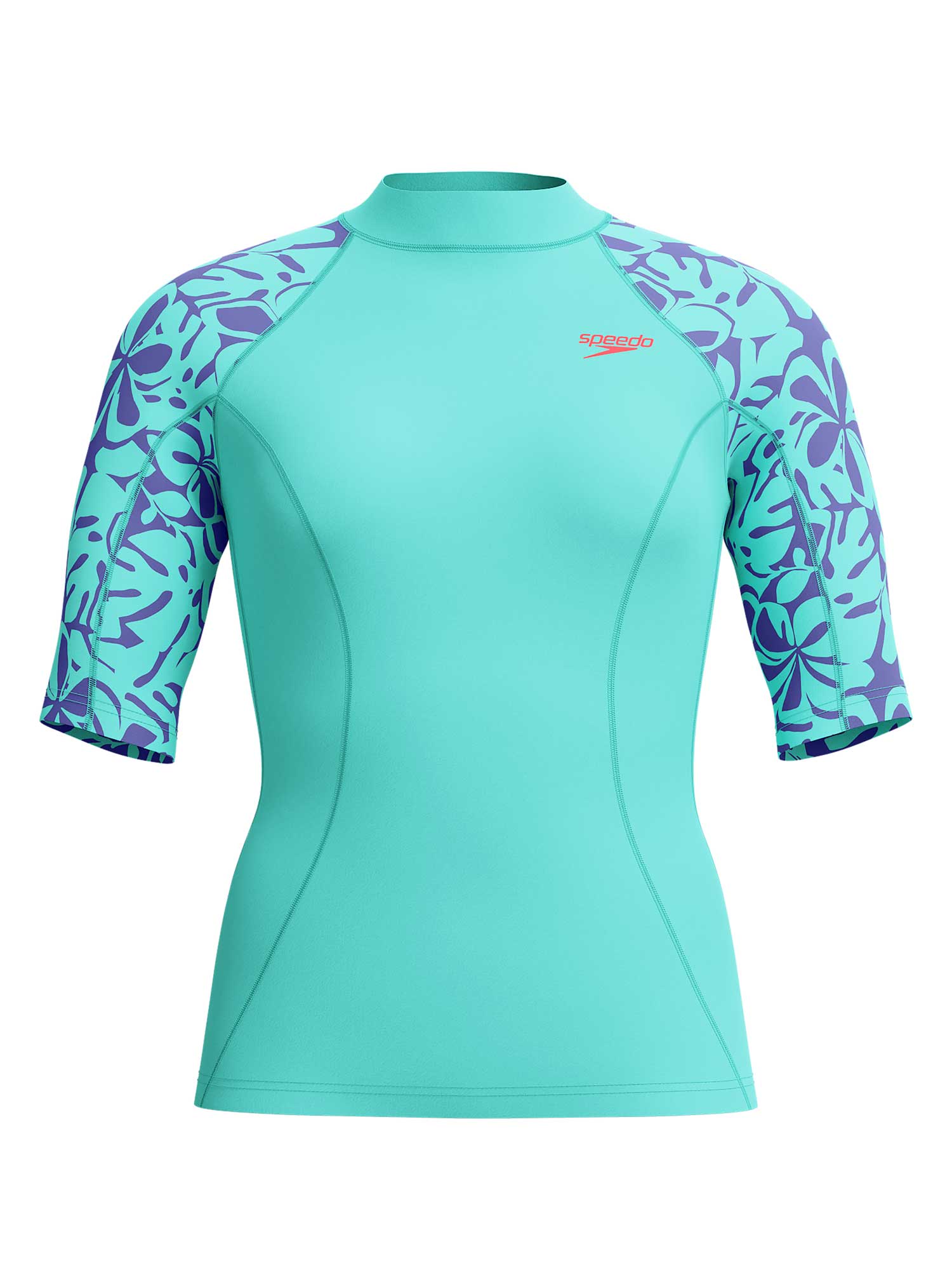 SPEEDO Тениска с UV защита WOMENS PRINTED TOP