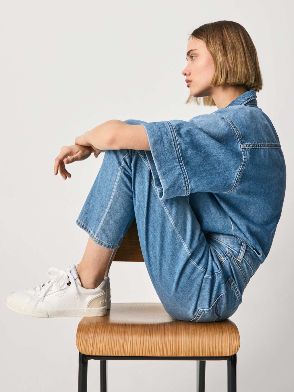 PEPE JEANS Обувки KENTON VINTAGE WOMAN