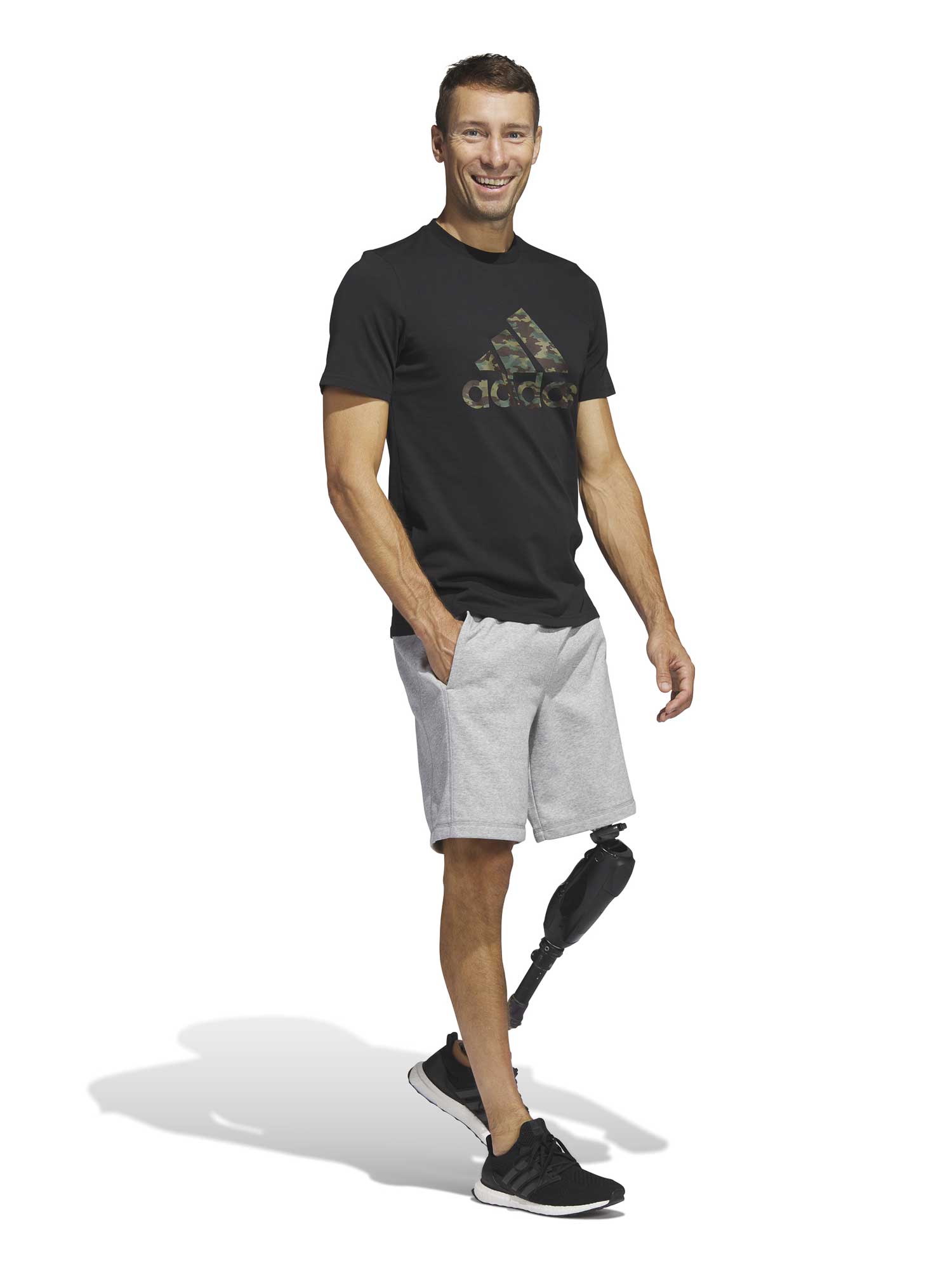 ADIDAS SPORTSWEAR Тениска Camo Short Sleeve