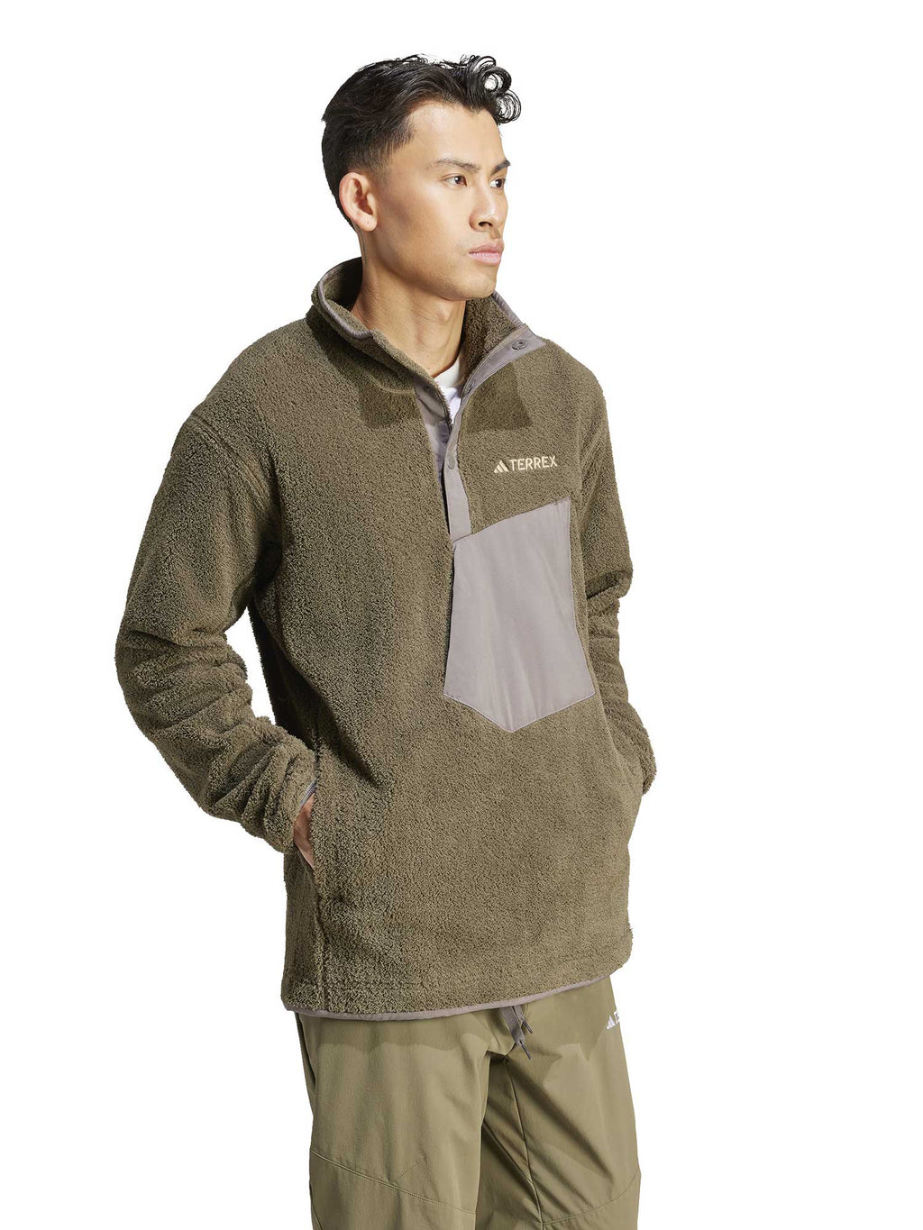 ADIDAS PERFORMANCE Полар Terrex XPLORIC High-Pile-Fleece Pullover