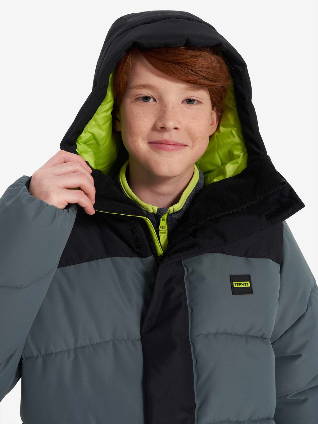 TERMIT Сноуборд яке Snowbording Boy's Fake down jacket