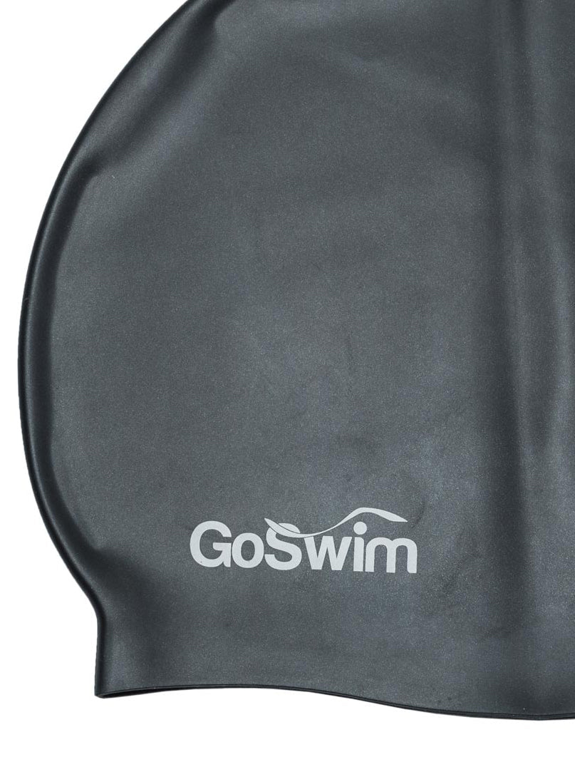 GO SWIM Плувна шапка черна GS-SC208