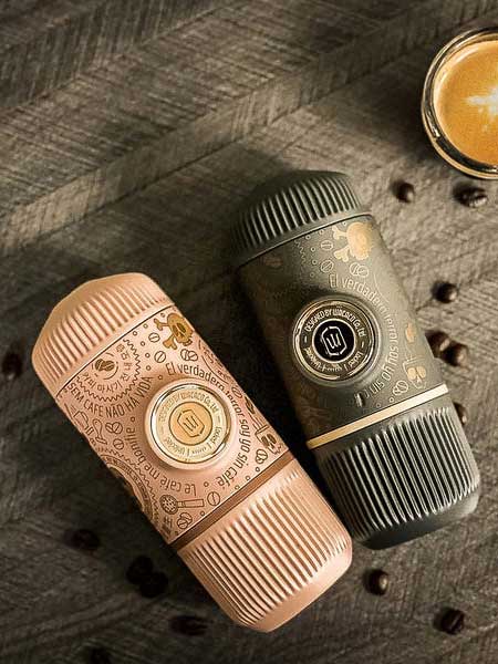 WACACO Кафемашина Nanopresso Classic + калъф, Souls Pink