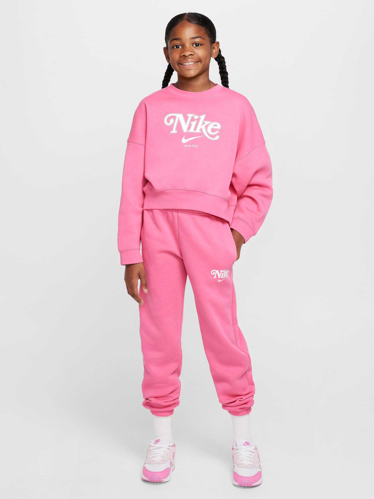 NIKE Блуза G NSW TREND FLC CRP CREW