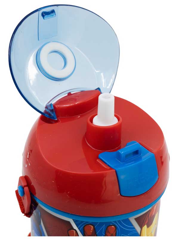 KIDS MOVIE HEROES Бутилка Avengers POP UP CANTEEN 450 ML