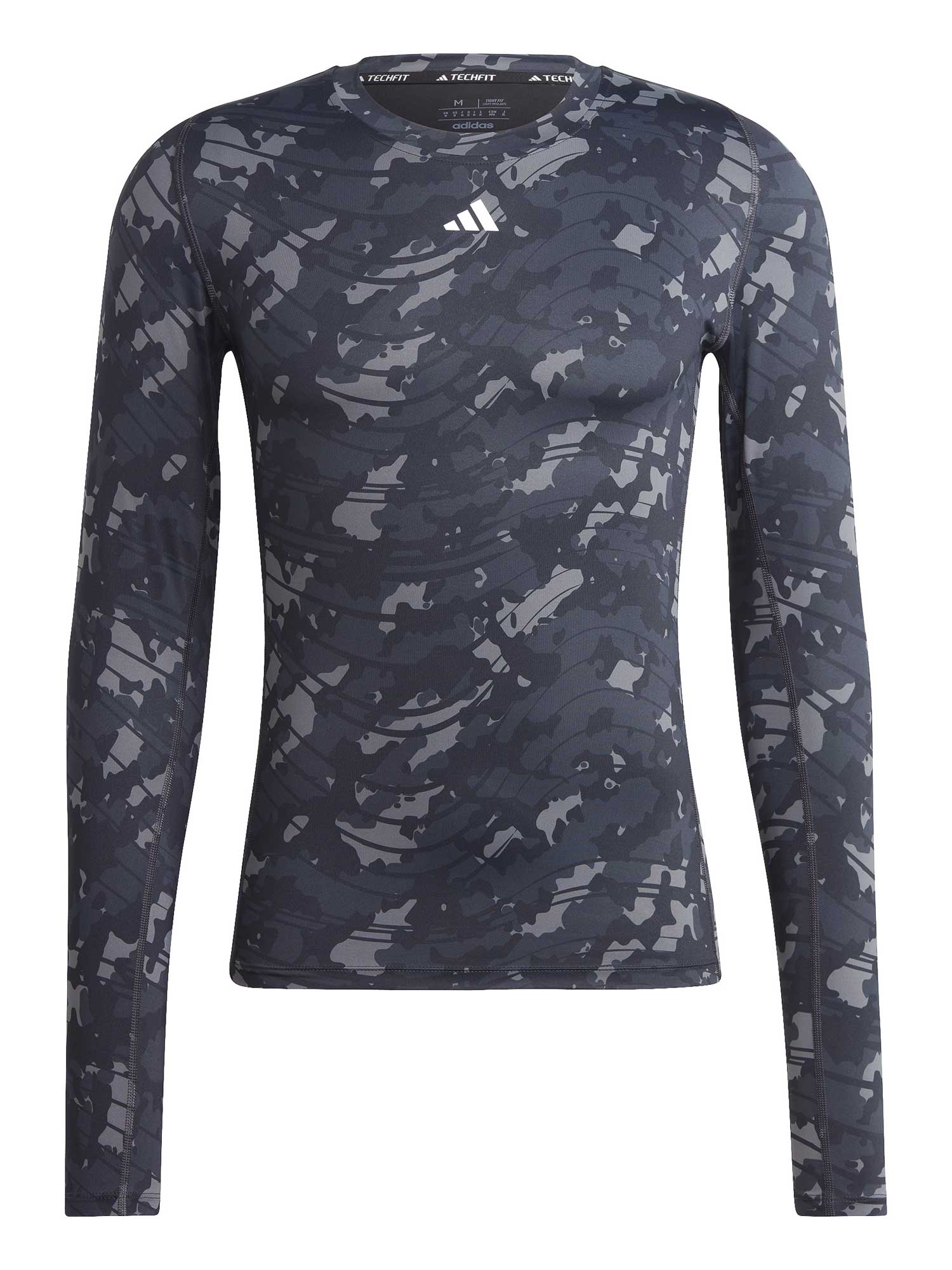 ADIDAS PERFORMANCE Блуза Techfit Allover Print Training
