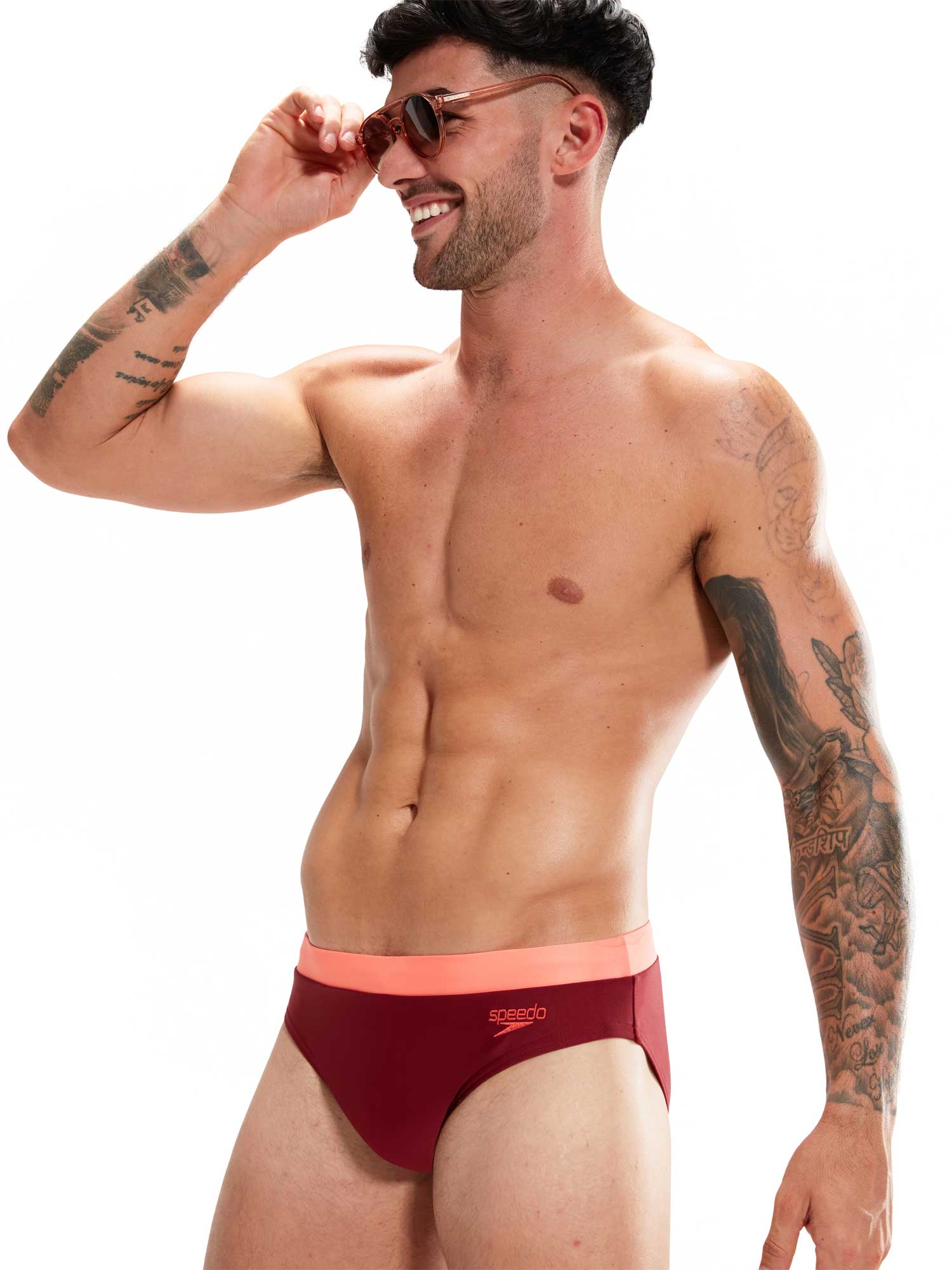 SPEEDO Бански MENS 7CM LOGO BRIEF
