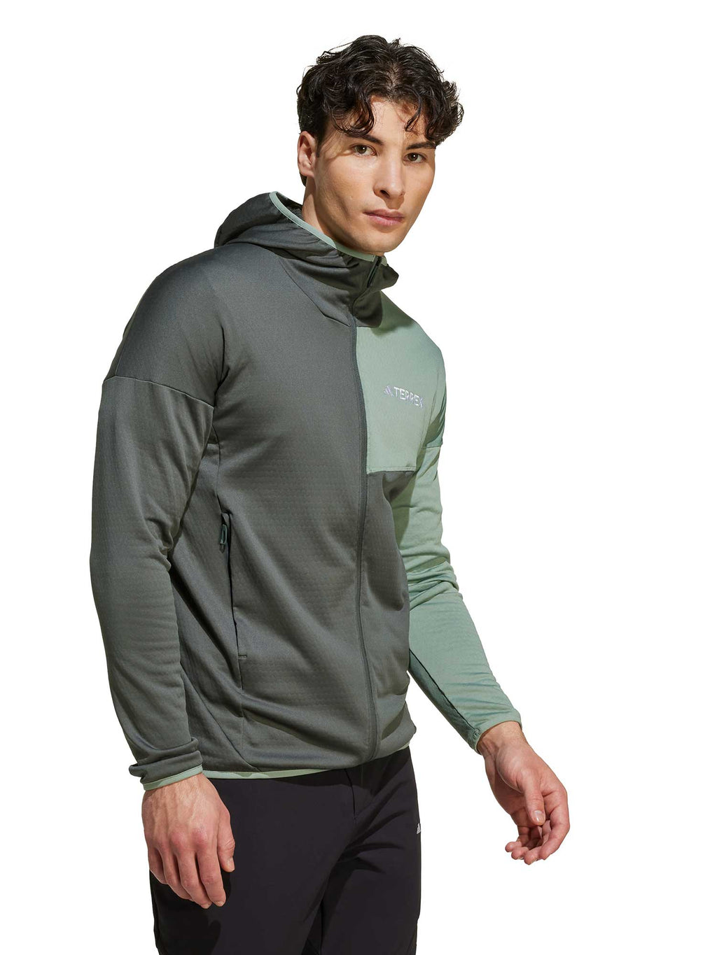 ADIDAS PERFORMANCE Полар Terrex Xperior CLIMAWARM Light Fleece Hooded