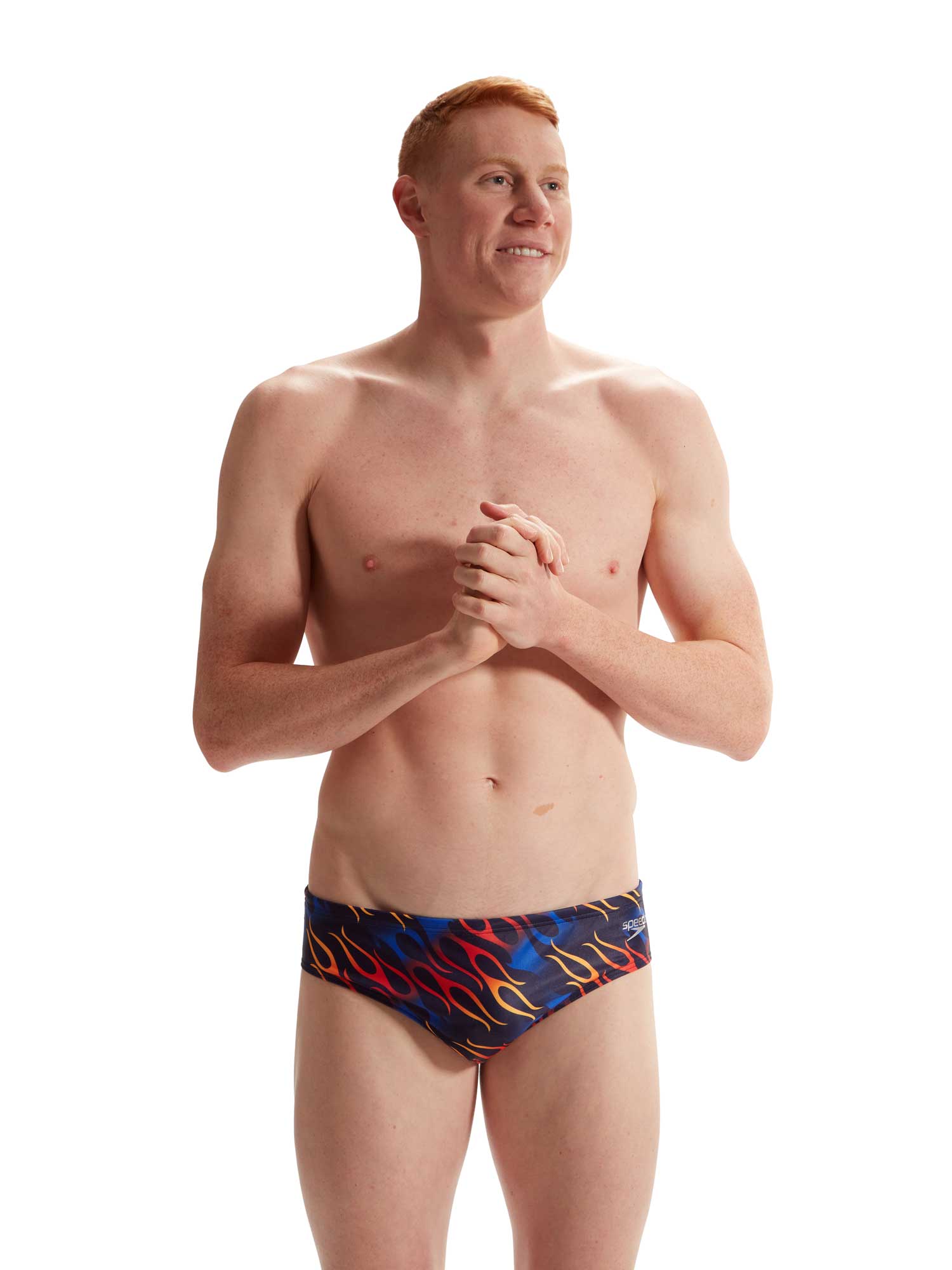 SPEEDO Бански MENS 8CM ALLOVER DIGITAL BRIEF