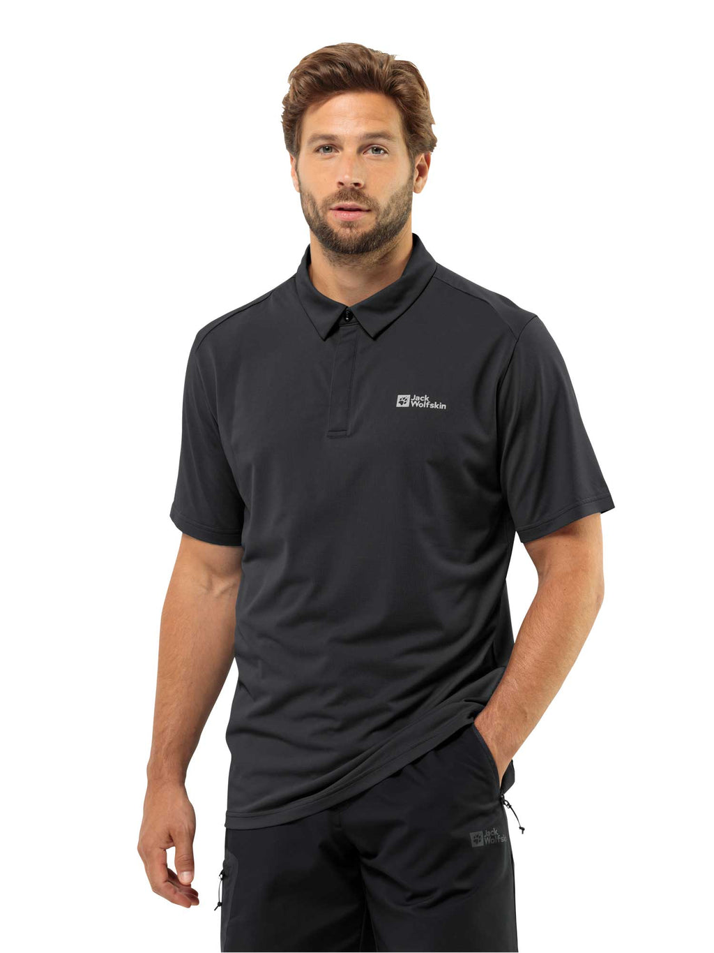 JACK WOLFSKIN Тениска DELGAMI POLO M