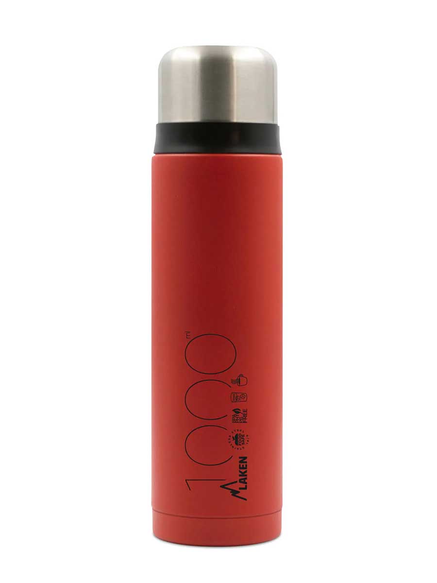 LAKEN Термо бутилка Stainless steel 1L