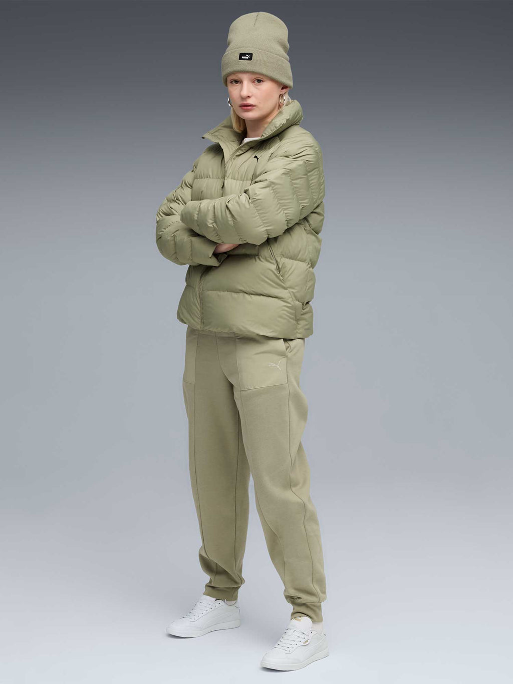 PUMA Спортно долнище HER Comfort High-Waist Sweatpants