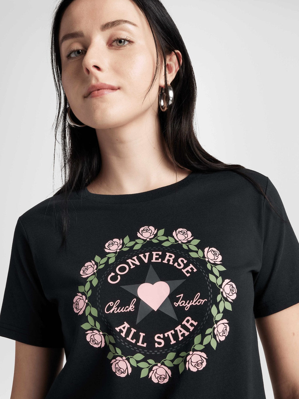 CONVERSE Тениска TLM VDAY SLIM TEE
