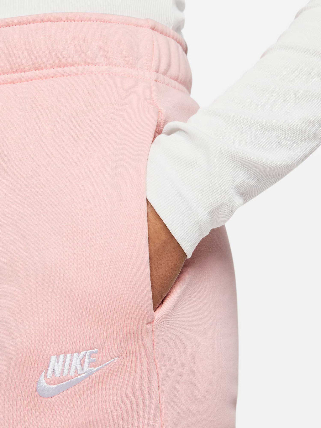 NIKE Спортно долнище W NSW CLUB FLC MR PANT STD