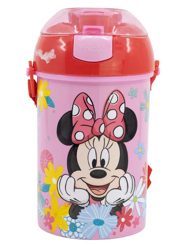 KIDS MOVIE HEROES Бутилка Minnie mouse POP UP CANTEEN 450 ML
