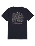 CONVERSE Тениска FLOWER GARDEN SLIM-FIT