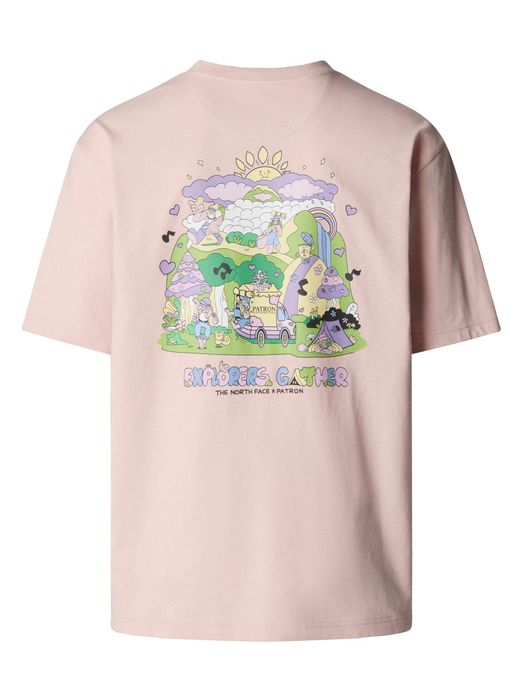 THE NORTH FACE Тениска U SS MOUNTAIN CLEANUP OVERSIZED TEE