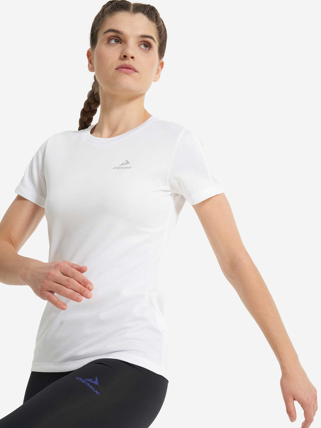 DEMIX Тениска W D Running AA SS T-shirt