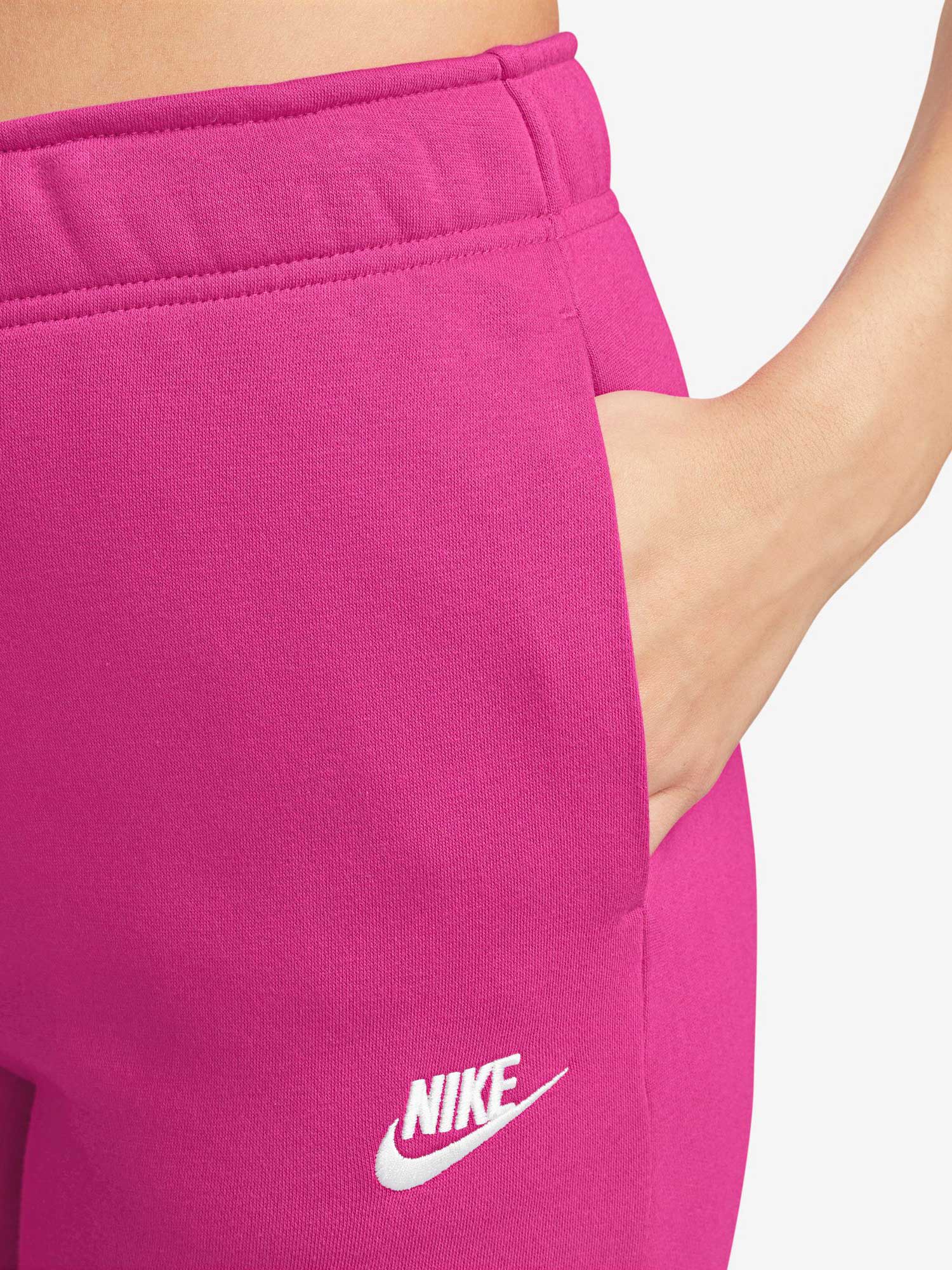 NIKE Спортно долнище W NSW CLUB FLC MR PANT STD