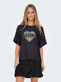 ONLY Тениска ONLLUCY LIFE S/S ANIMAL TOP BOX CC JRS