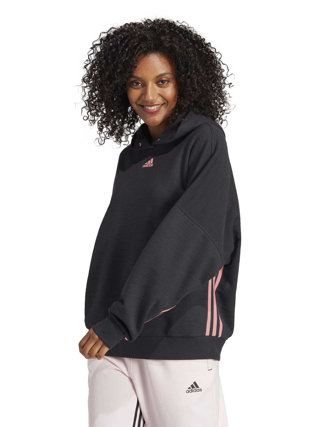 ADIDAS SPORTSWEAR Суитшърт Dance 3-Stripes Oversize Hoodie
