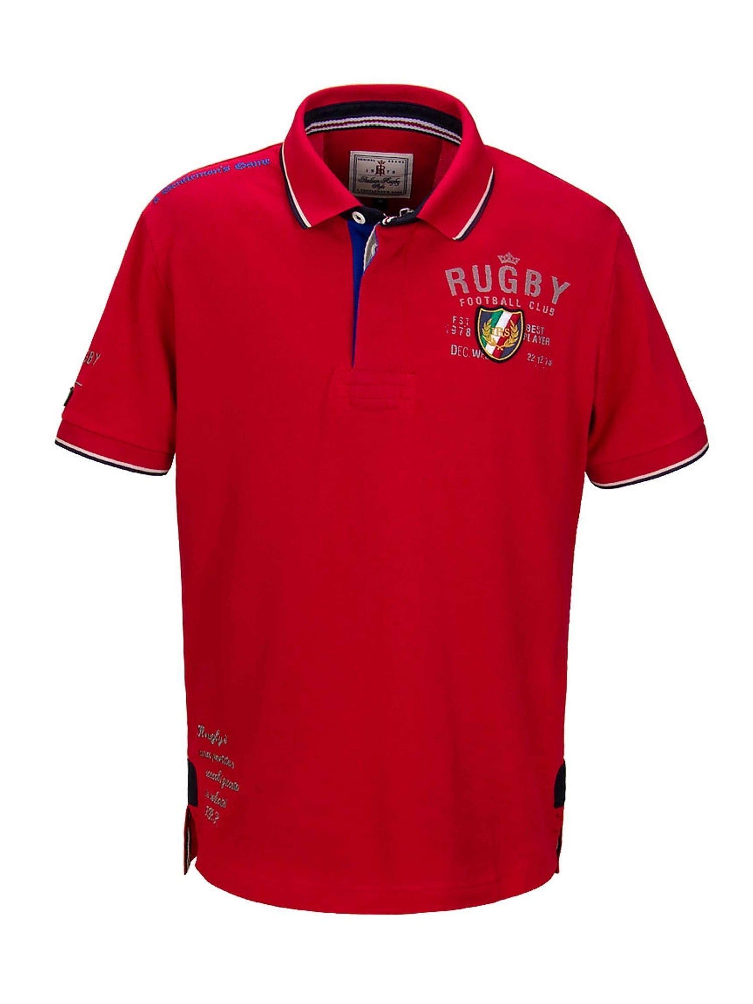 ITALIAN RUGBY STYLE Тениска IRS18 6 PQ340 DONO