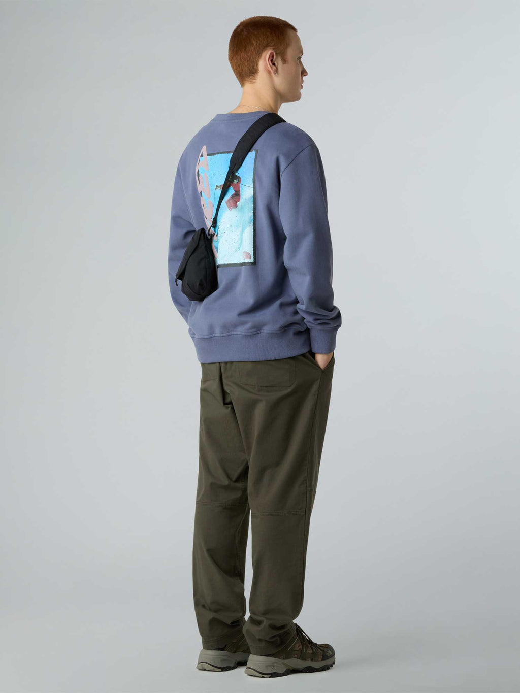 THE NORTH FACE Блуза U NSE SLOPES RELAXED CREW SWEATSHIRT