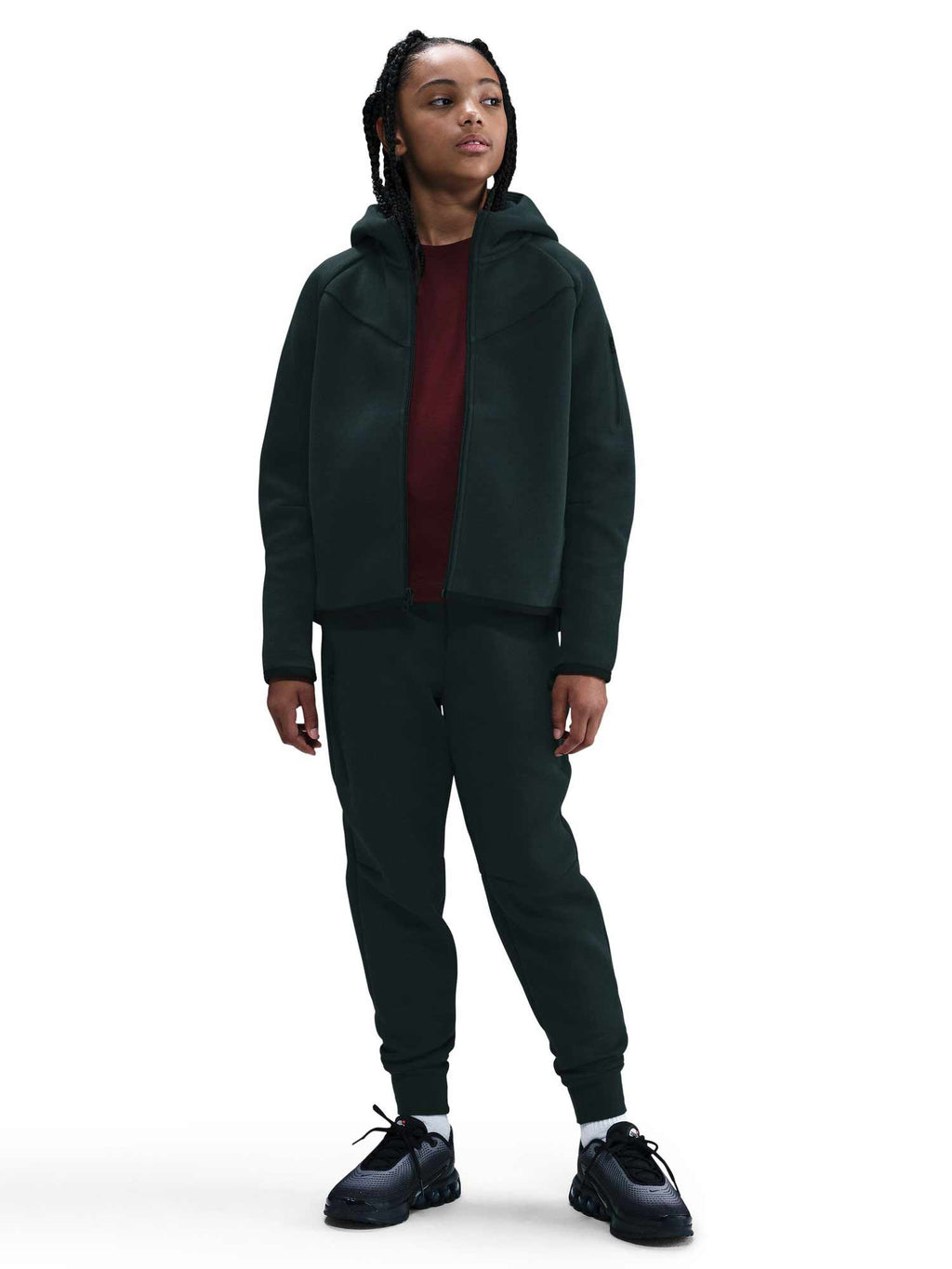 NIKE Спортно долнище G NSW TCH FLC JGGR - PD