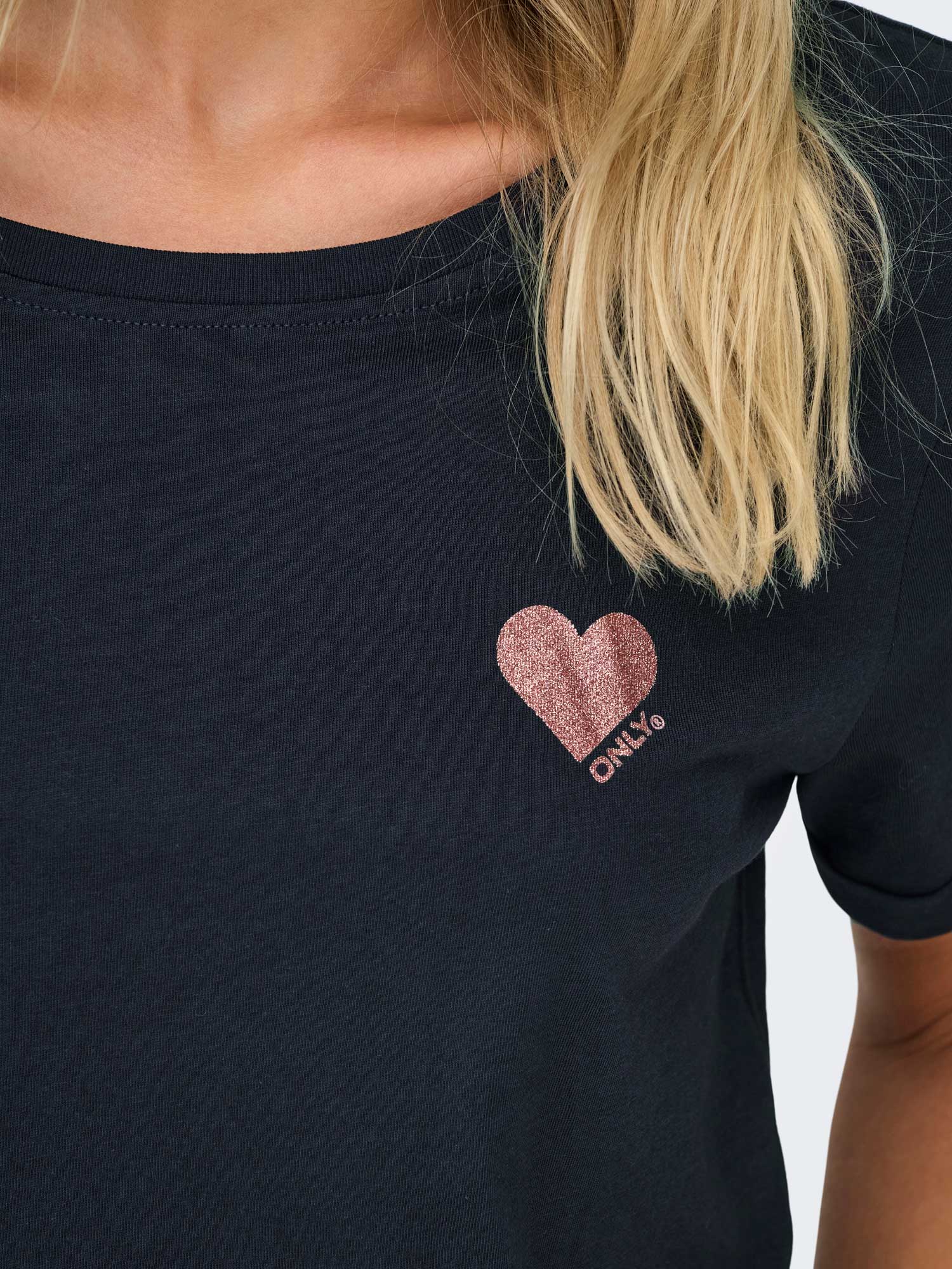 ONLY Тениска ONLKITA LIFE S/S TOP NOOS