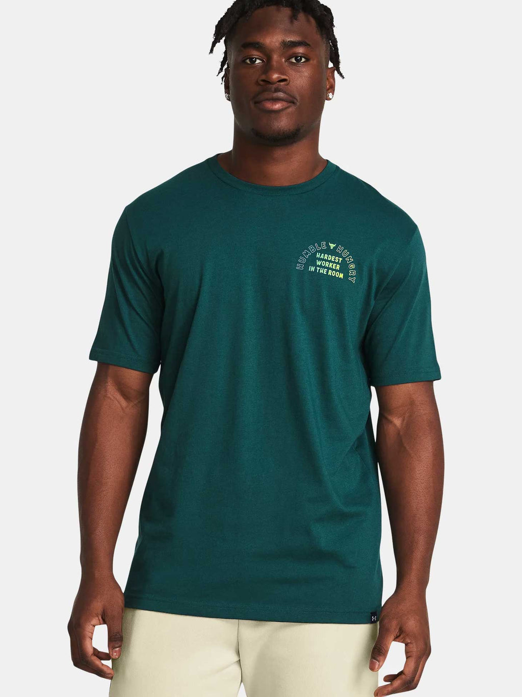 UNDER ARMOUR Тениска UA Pjt Rck H&H Graphc SS