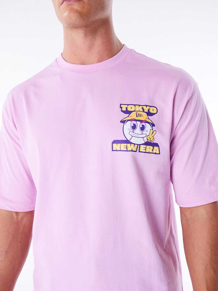 NEW ERA Тениска NE LOCATION GRPHC OS TEE