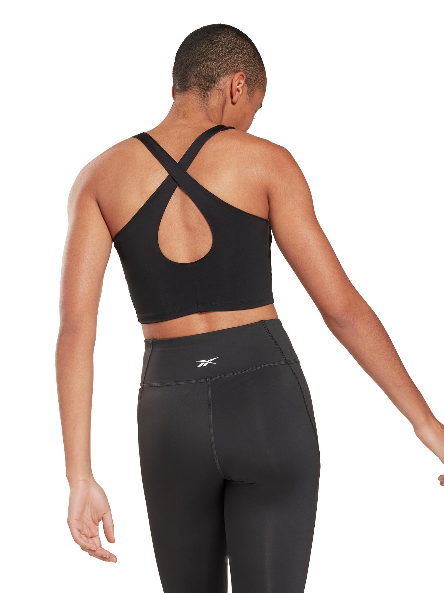 REEBOK Спортен сутиен Yoga Floral