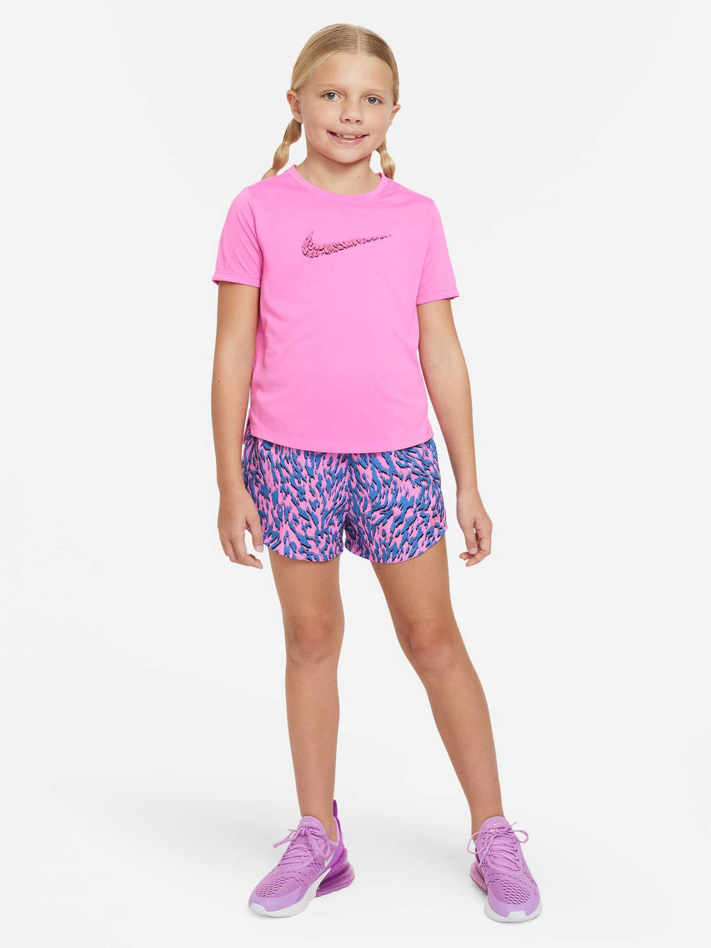 NIKE Тениска G NK ONE SS TOP GX VNR