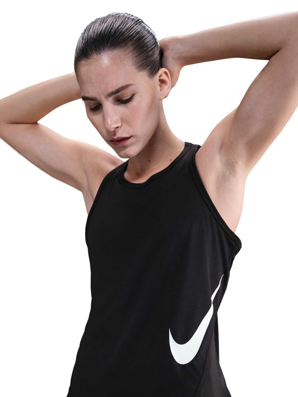 NIKE Потник W NK TEMPO SWSH HBR DF TANK