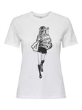ONLY Тениска ONLEMMA LIFE REG S/S LADY TOP JRS