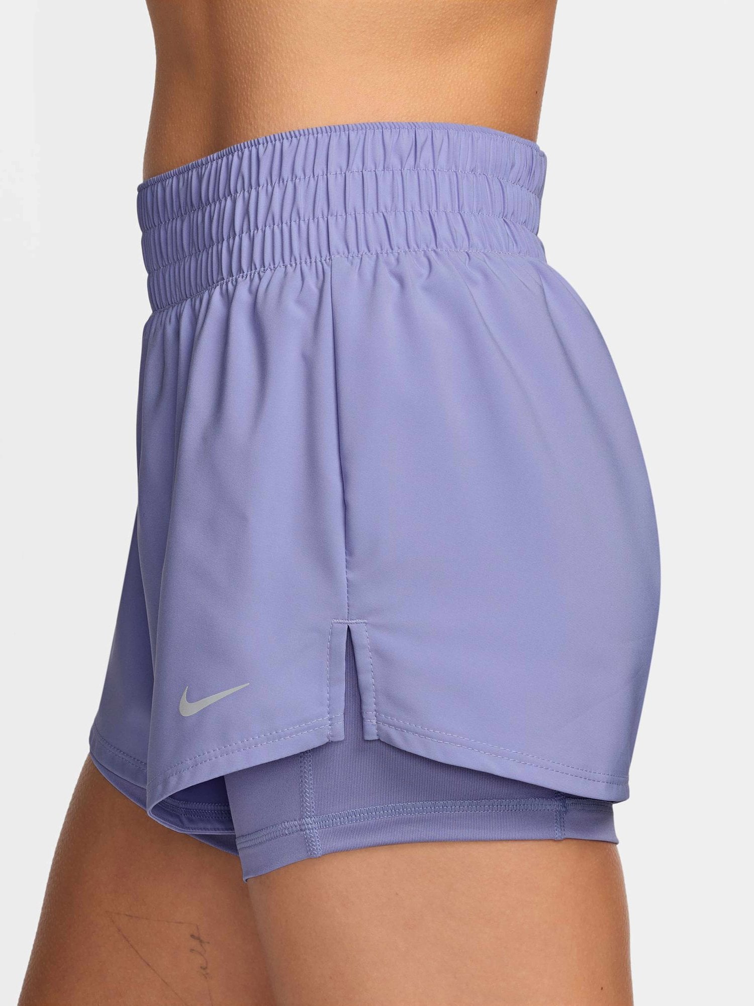 NIKE Къси панталони W NK ONE DF MR 3IN 2N1 SHORT