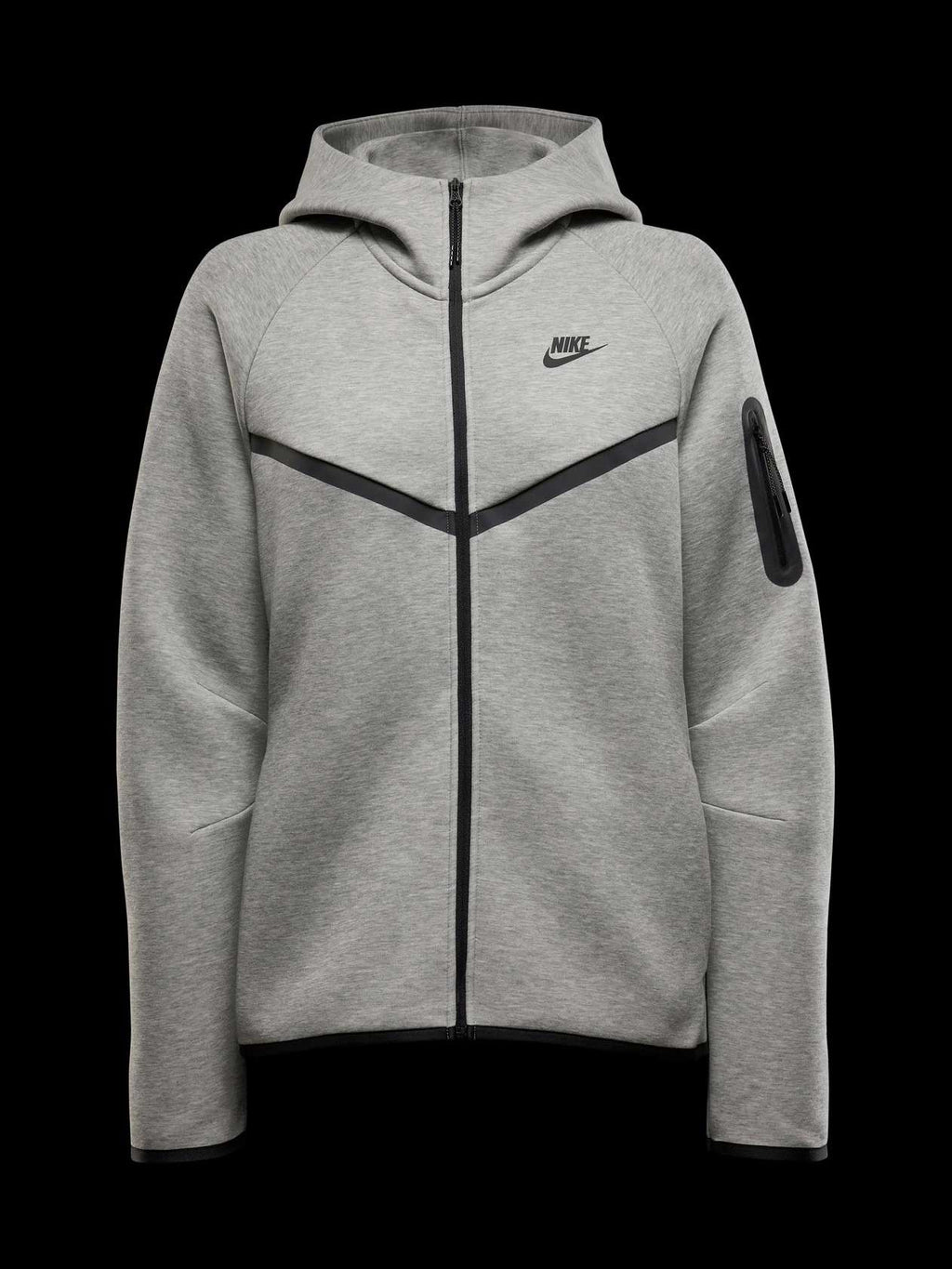 NIKE Суитшърт W NSW TCH FLC WR FZ HDY 2