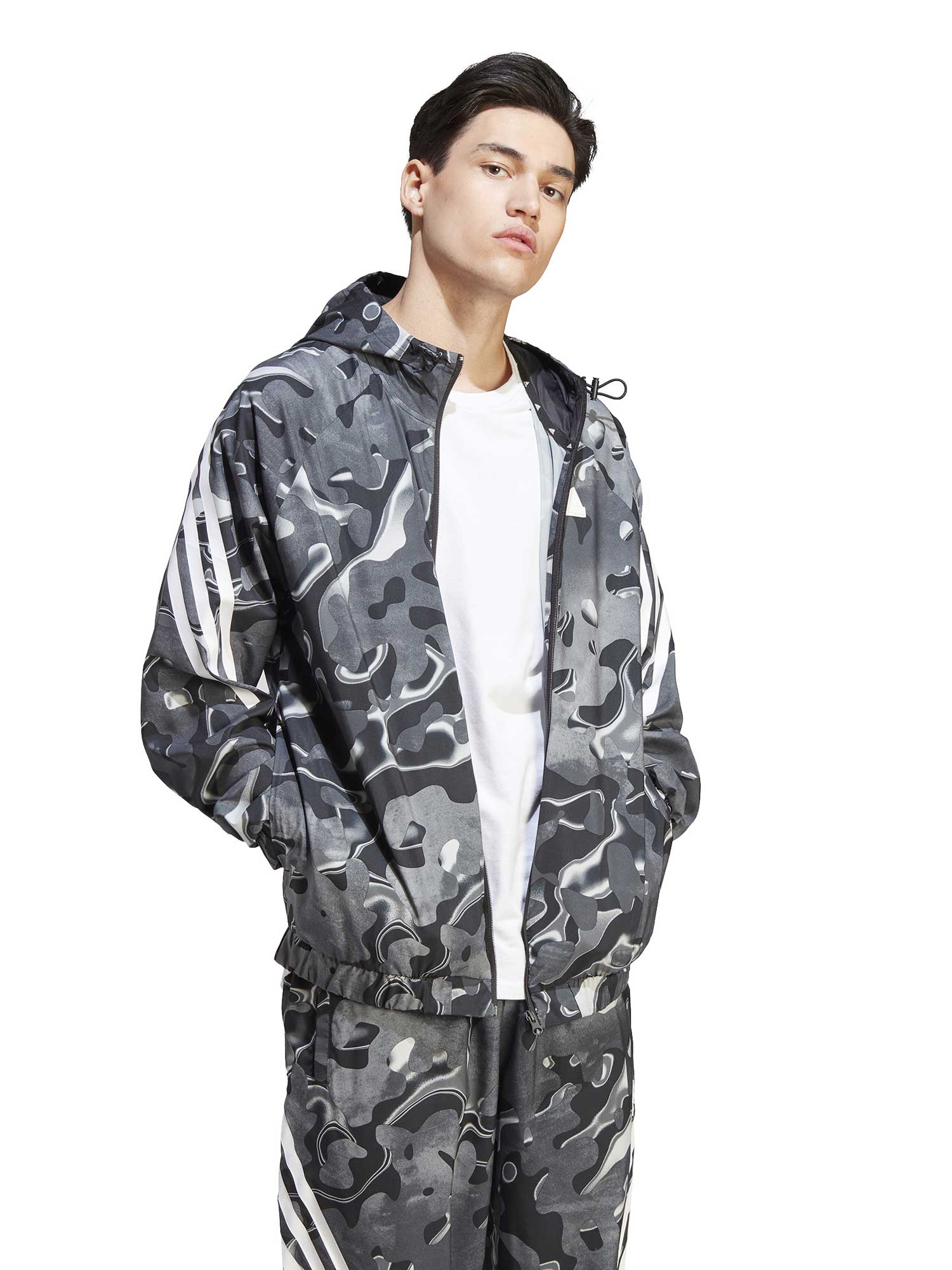 ADIDAS SPORTSWEAR Суитшърт Future Icons Allover Print