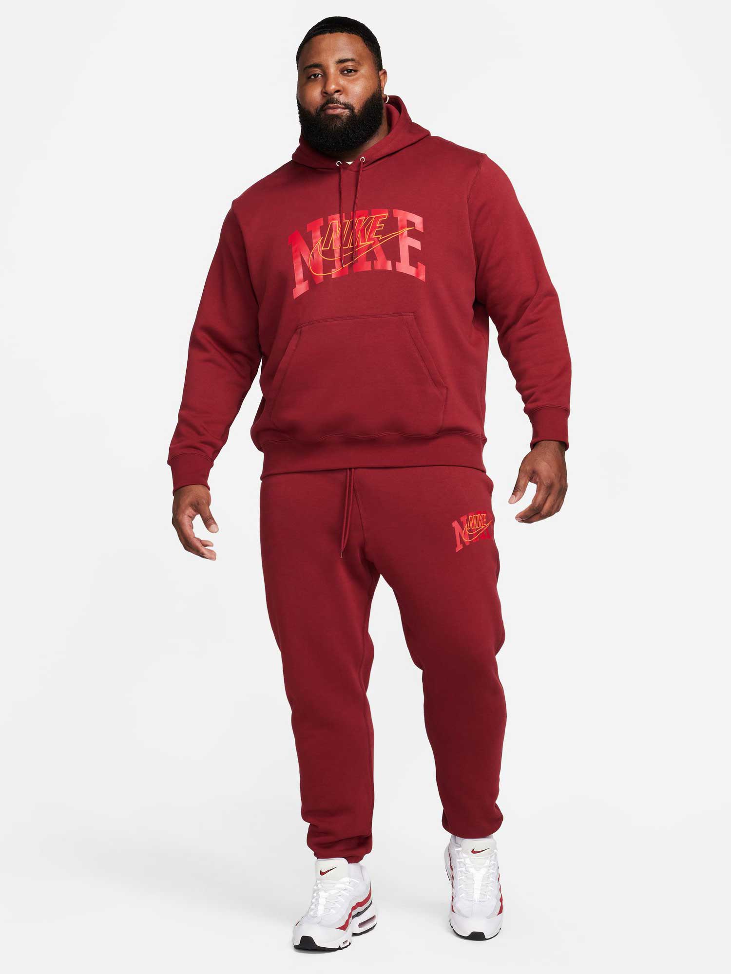 NIKE Спортно долнище M NK CLUB BB CF PANT ARCH GX