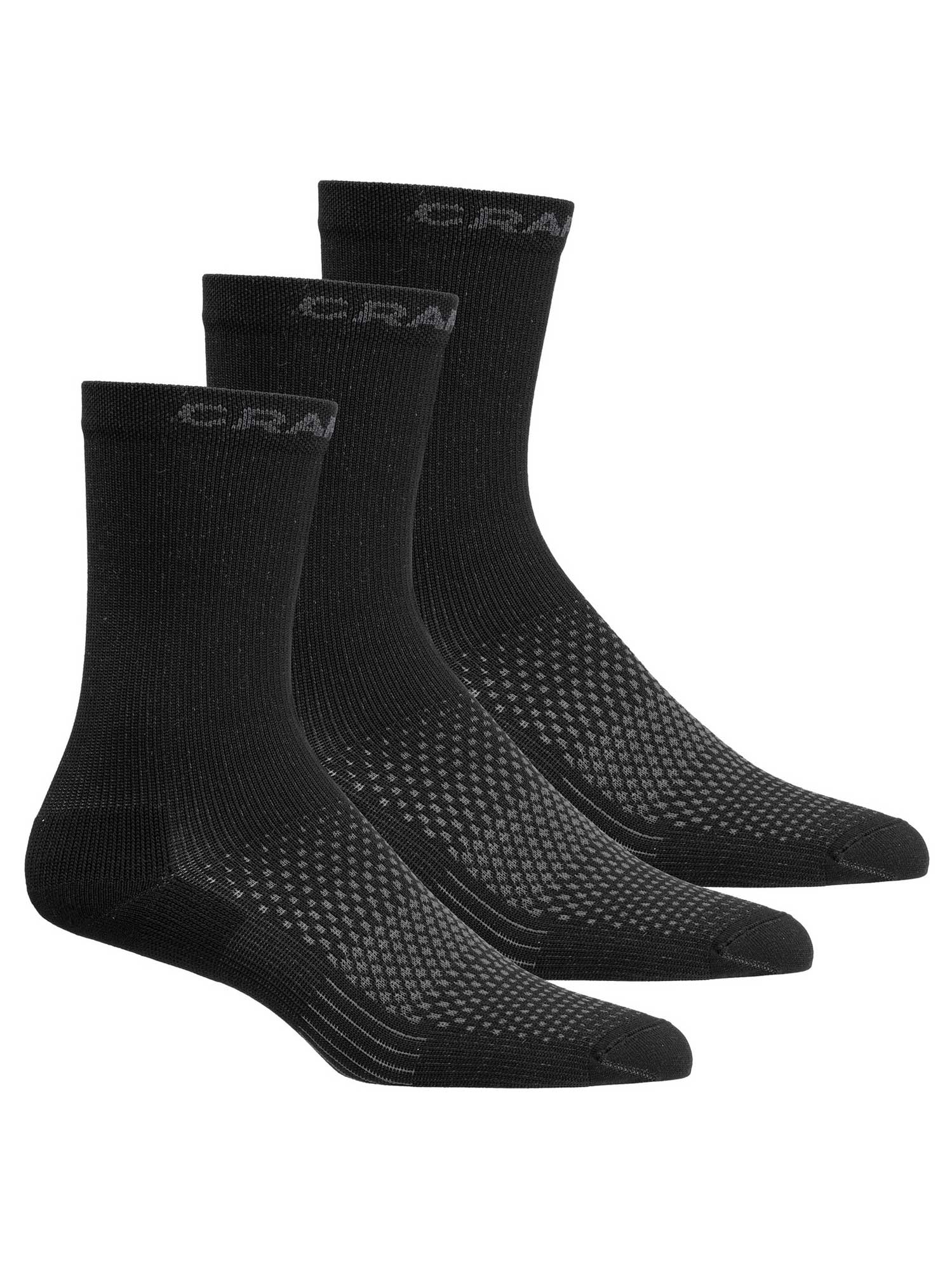 CRAFT Чорапи CORE DRY HIGH SOCK 3-PACK
