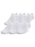 UNDER ARMOUR Чорапи UA Essential No Show 6pk